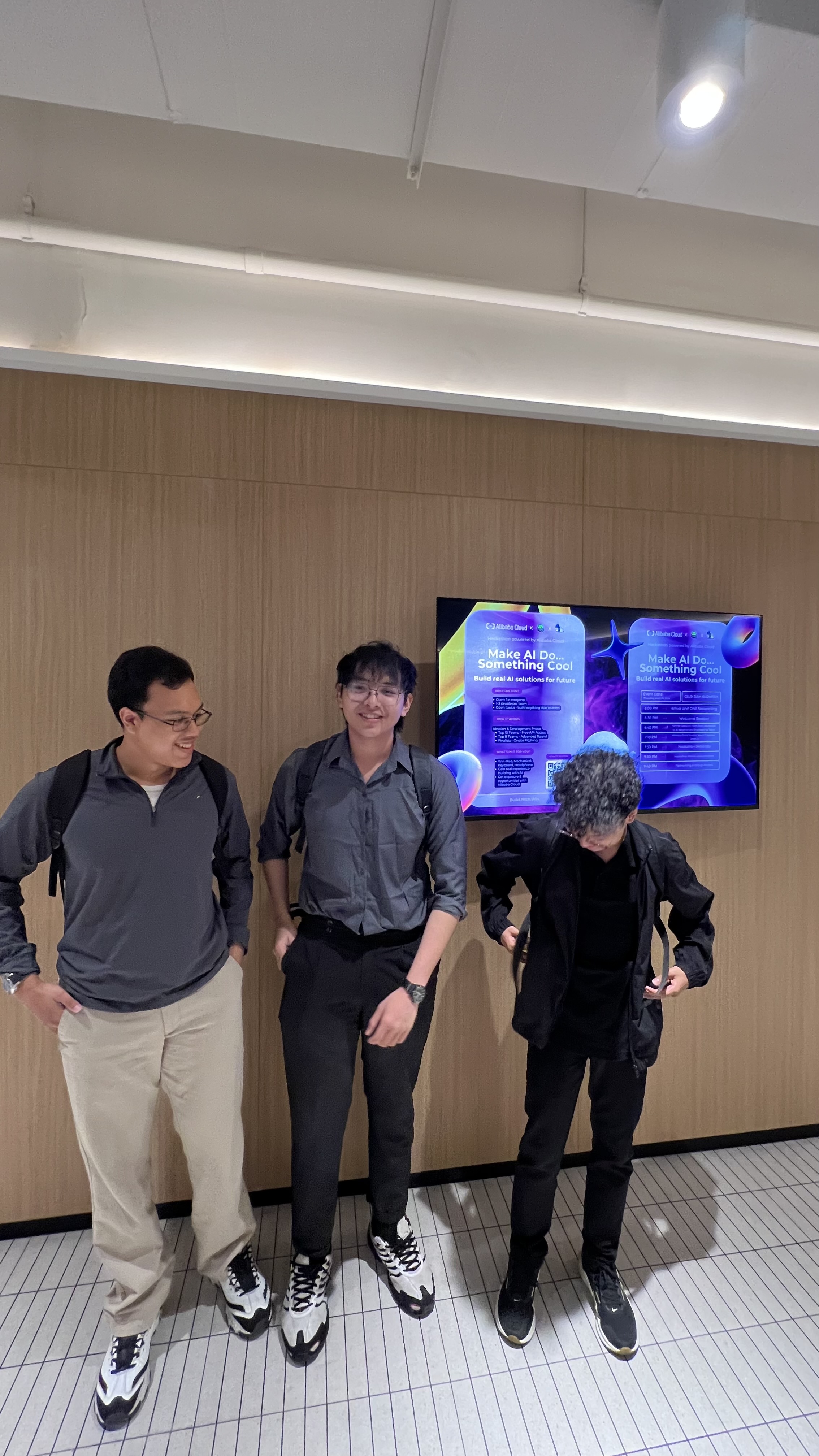 Team HotFix at the Bangkok Alibaba Cloud x AGICAFET Hackathon Grand Final